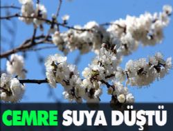 Cemre'nin ikincisi suya düştü 